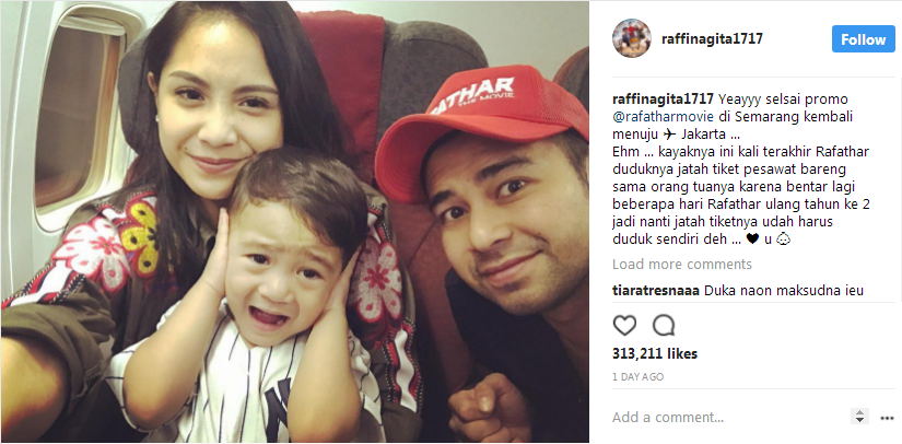 Rafathar Ulang Tahun, Warganet Malah Ribut Ngurusin Komennya Ayu Tingting. Nggak Masuk Akal!