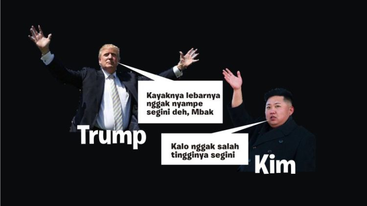 Seandainya Donald Trump dan Kim Jong Un Satu Kosan, Mungkin Kehidupan Sehari-Harinya Kayak Gini~