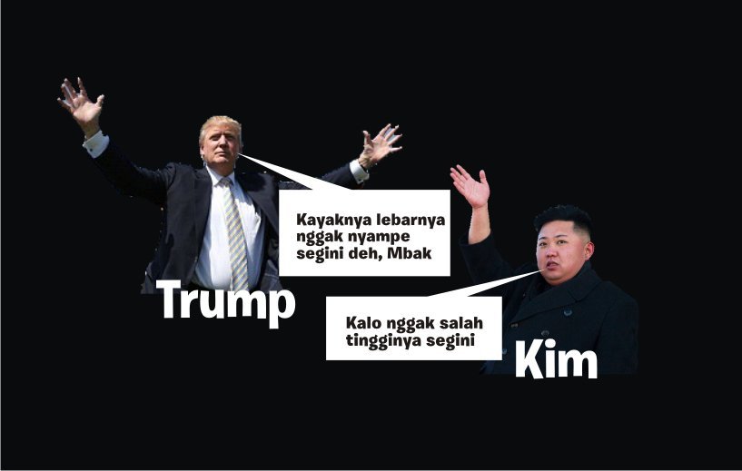 Seandainya Donald Trump dan Kim Jong Un Satu Kosan, Mungkin Kehidupan Sehari-Harinya Kayak Gini~