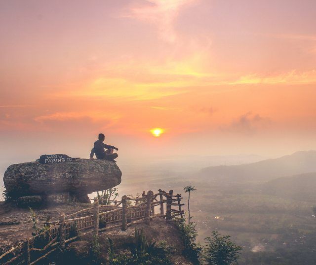 keindahan diatas bukit