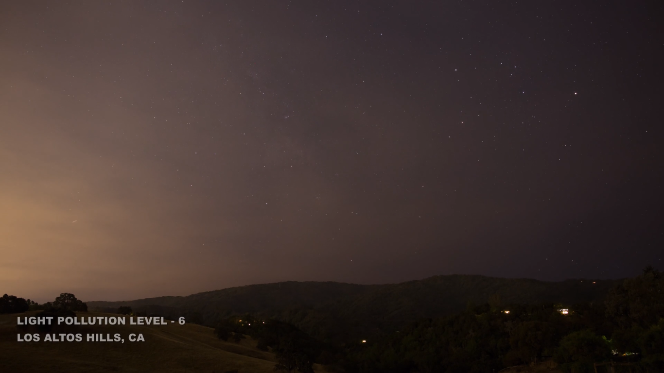 Kumpulan Foto Tentang Level Polusi Cahaya. Ternyata Nyala Lampu Bisa Menghilangkan Banyak Hal Indah