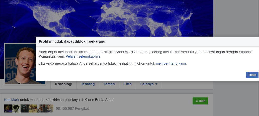 Ini Alasan Mark Zuckerberg Nggak Bisa Diblokir di Facebook. Alasannya Beda Banget dari Perkiraan