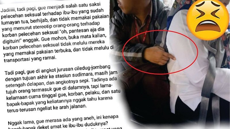 Nggak Peduli Pakai Jilbab atau Baju Seksi, Semua Wanita Nyatanya Rawan Jadi Korban Pelecehan Seksual