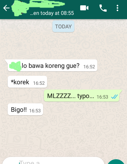 11+ Bukti Ganasnya Autocorrect dan Typo di Ponsel Pintar. Kadang Bikin Berantem karena Salah Paha!