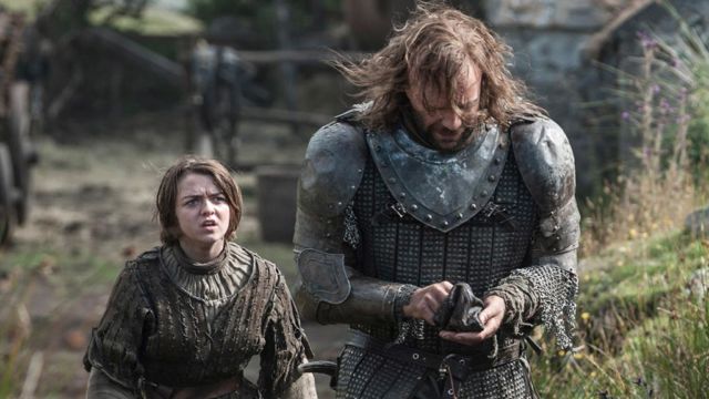 arya and the hound