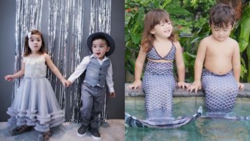 Galeri 12 Potret si Kembar Zac dan Zoe Anak Jonathan Frizzy. Selain Lucu, Mereka Juga Stylish Abis