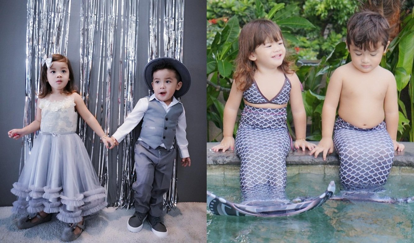 Galeri 12 Potret si Kembar Zac dan Zoe Anak Jonathan Frizzy. Selain Lucu, Mereka Juga Stylish Abis