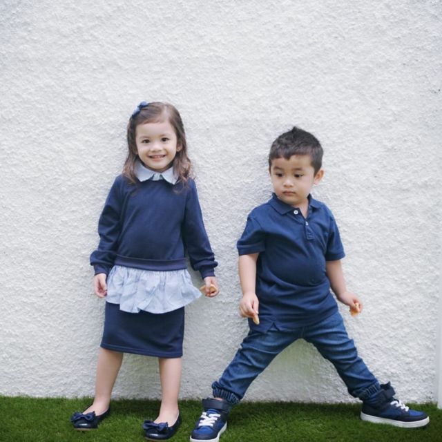 Galeri 12 Potret si Kembar Zac dan Zoe Anak Jonathan Frizzy. Selain Lucu, Mereka Juga Stylish Abis