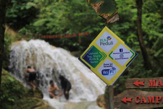 Ekowisata Sungai Mudal, Wisata Alam yang Ada Free Wi-Fi Buat Pengunjungnya. Wuih, Serunya!