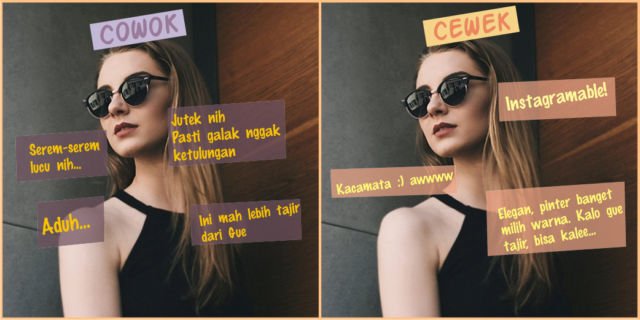 7 Perbedaan Cara Pandang Cowok dan Cewek Pas Lihat Perempuan Cantik. Pikiran Lelaki Memang Sederhana