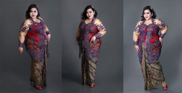 10 Inspirasi Kebaya Plus-Size. Soal Penampilan, Badan Sintal Tak Jadi Soal