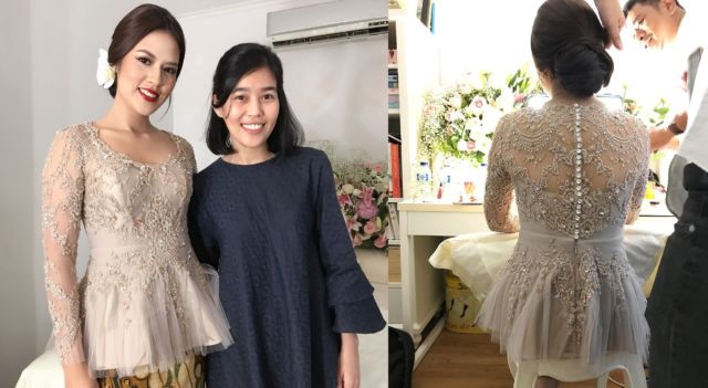 Inilah Taksiran Harga Kebaya dan Gaun  yang Dipakai Raisa  