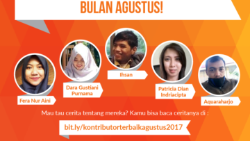 Agustus, Bulan Kemerdekaan dan Bulan Baik Bagi Mereka, Kontributor Terbaik Bulan Ini