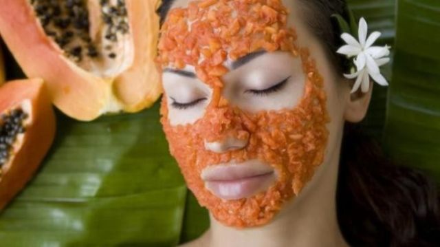 masker pepaya