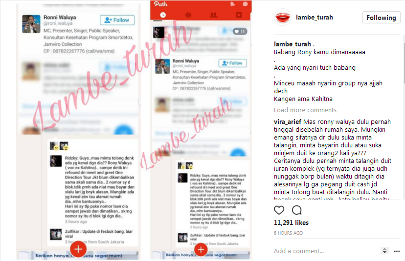 Ronni Waluya Eks Vokalis Kahitna Diduga Melakukan Penipuan. Semoga Nggak Berkepanjangan Masalahnya