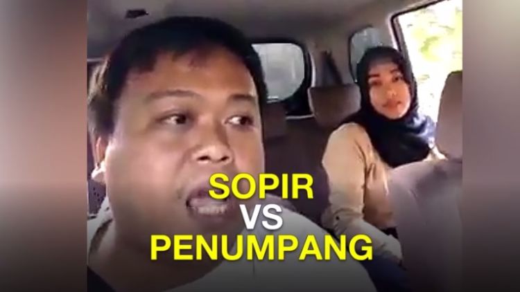 Andalkan Sistem Aplikasi Modern, Sopir dan Penumpang Ini Adu Mulut. Ngobrol Dulu Bisa Kali, Bray