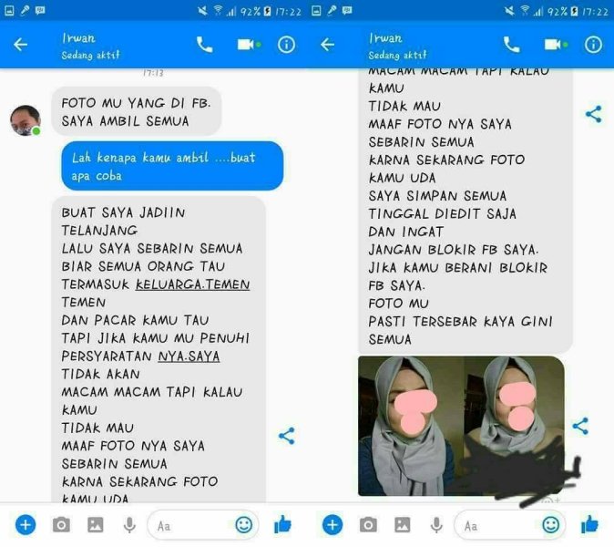 Foto di Facebook Diedit Nggak Senonoh, Cewek Ini Diancam Lelaki Mesum!