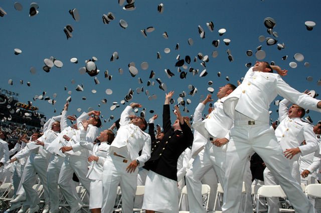 naval academy graduation