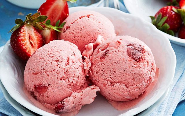 Strawberry Ice Cream