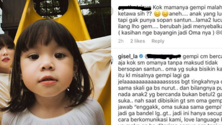 Si Mungil Gempi Kena Sinis Warganet. Makanya Baca Dulu, Baru Komentar!