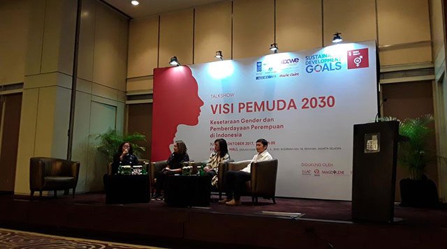 Acara Visi Pemuda 2030: Kesetaraan Gender Bisa Membuat Dunia Lebih Baik