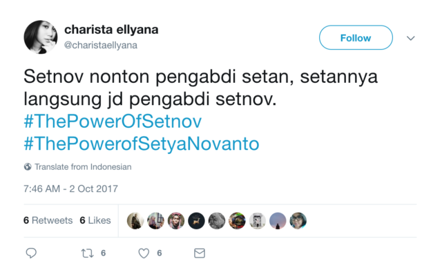 Kocak! Bebas dari Status Tersangka, Warganet Usung Tagar #ThePowerOfSetNov