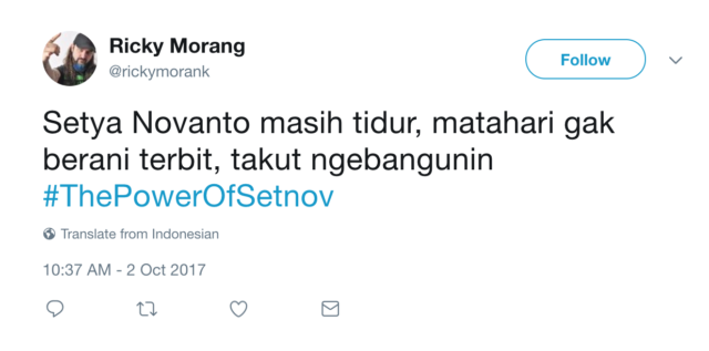 Kocak! Bebas dari Status Tersangka, Warganet Usung Tagar #ThePowerOfSetNov