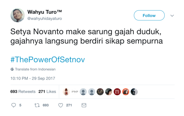 Kocak! Bebas dari Status Tersangka, Warganet Usung Tagar #ThePowerOfSetNov