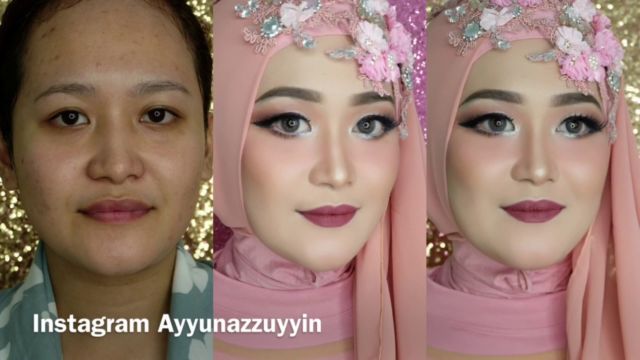 Make-up Barbie/wedding hijab