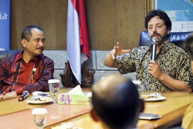 Bos Google mengunjungi Raja Ampat