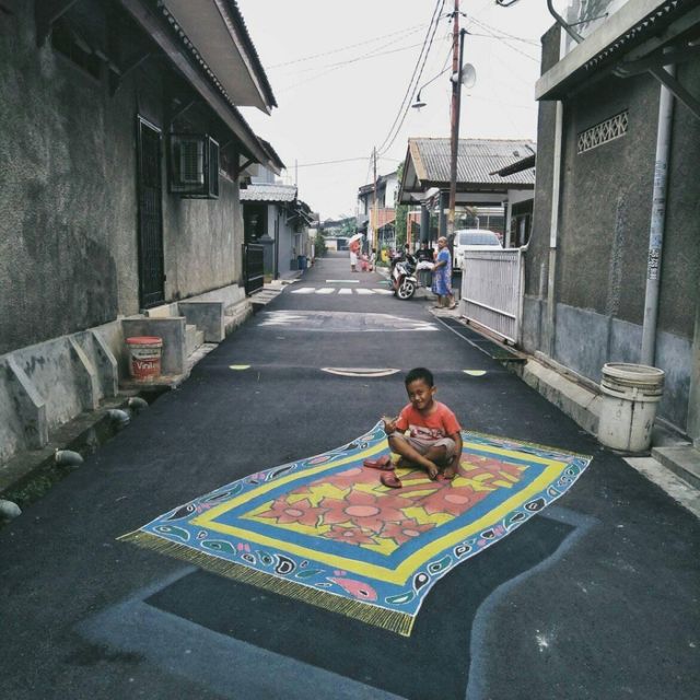 Kampung 3D di Depok Mendadak Viral. Begini Foto-Foto Kerennya!