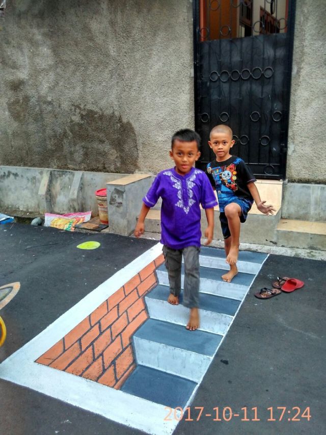 Kampung 3D di Depok Mendadak Viral. Begini Foto-Foto Kerennya!