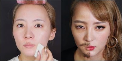 Pecinta Makeup? Kamu Perlu Coba Tips Makeup Half Man-Half Woman ini!