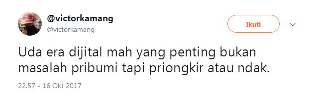 Kocak! Ini Reaksi Warganet Soal Pidato 'Pribumi' Gubernur Baru Jakarta