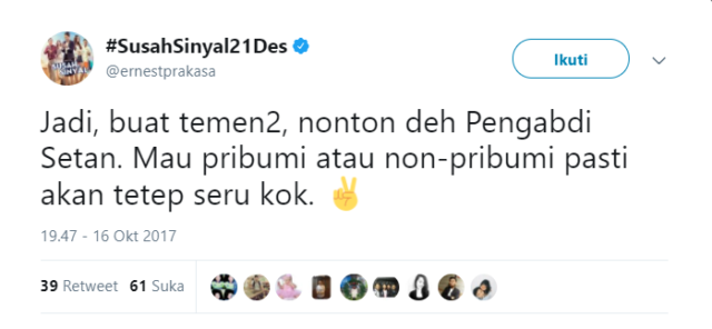 Kocak! Ini Reaksi Warganet Soal Pidato 'Pribumi' Gubernur Baru Jakarta