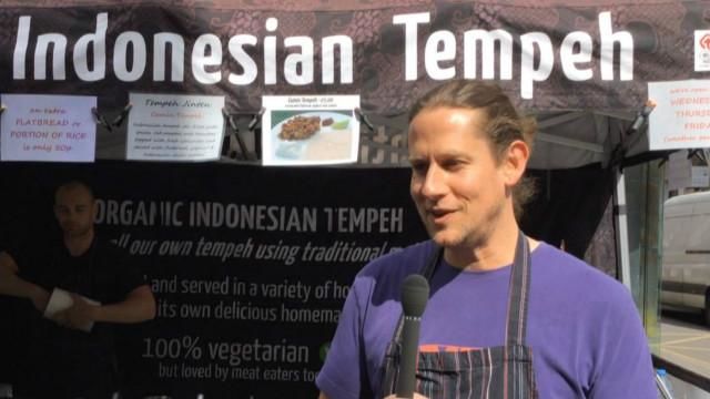 warung tempe di inggris, keren!