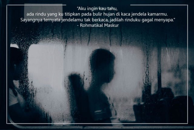 Kumpulan Quotes Tema Hujan yang Pas untuk Menemani Hari atau Dikirim ke Kekasih Hati