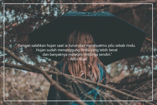 Kumpulan Quotes Tema Hujan yang Pas untuk Menemani Hari atau Dikirim ke Kekasih Hati