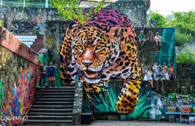 15 Foto Mural Luar Biasa dari Seluruh Dunia. Indah dan Berseni Tinggi!