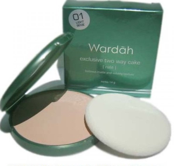 Wardah Exclusive Two Way Cake shade 05 Coffee Beige