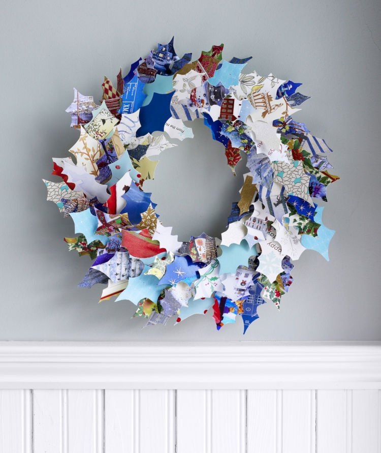 Inspirasi DIY Christmas Wreath Unik nan Cantik Menggunakan Bahan Daur Ulang. Bikin di Rumah Yuk!