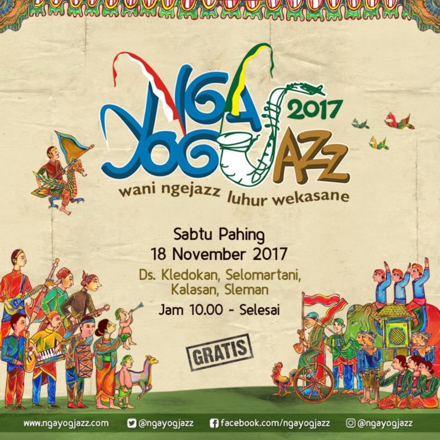 Ritual Jazz Tahunan di Jogja, Ngayogjazz 2017, Bakal Digelar Sabtu Ini. Siap-Siap Kunjungi Sama Pasangan!