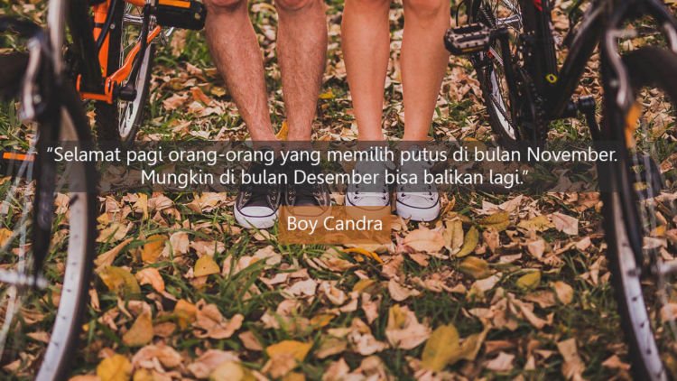 13 Tweet Boy Candra Ini Menyayat tapi Menguatkan, Momen Putus Tak Lagi Sejahanam Dulu