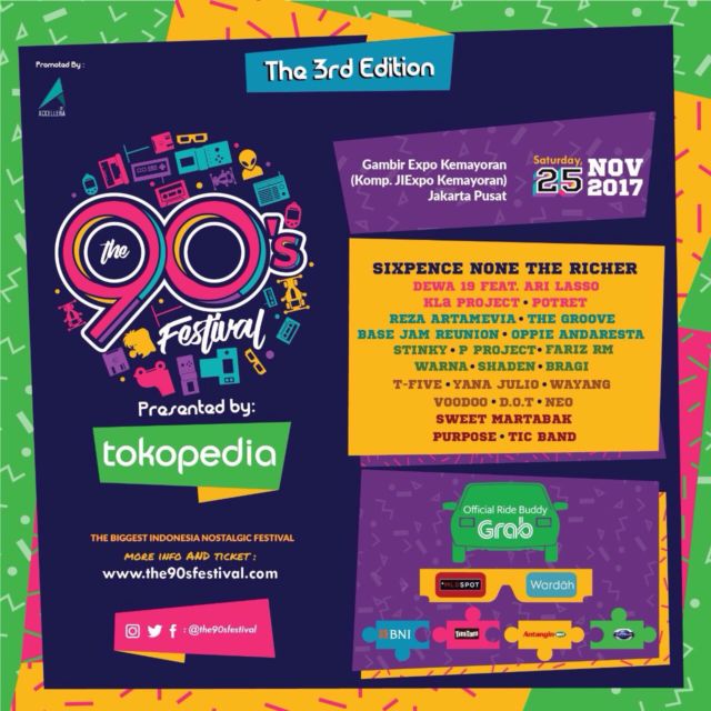 Acara The 90’s Festival Akan Segera Hadir! Gini Nih Cara Dapetin Tiket Gratisnya!