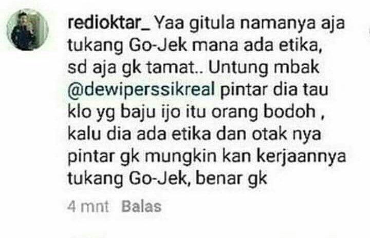 Bela Dewi Perssik dan Jatuhkan Profesi Ojek Online, Mahasiswa Ini Diburu Ratusan Driver di Kampusnya