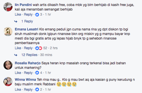 Gratiskan Kerudung, Rabbani Dituding Promosi. Padahal Katanya Ini Bentuk Dukungan buat Rina Nose Loh