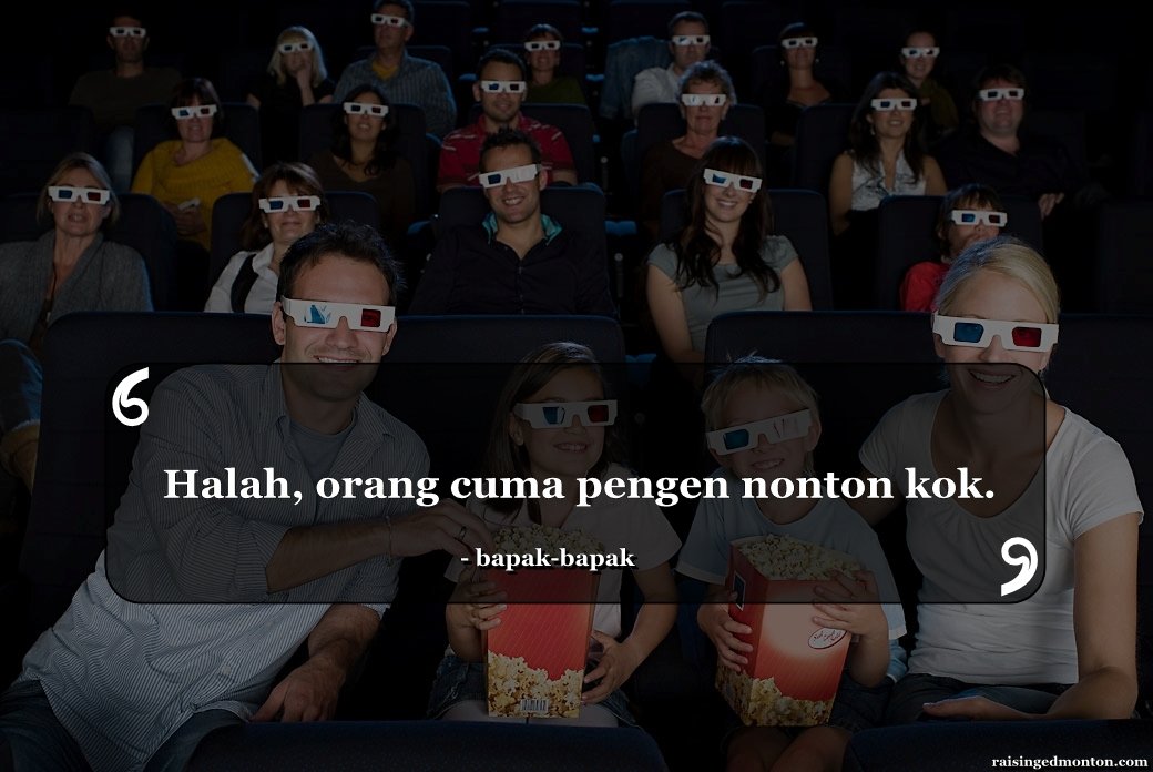 Reaksi Orang Saat Lihat Cowok-Cowok Nonton Bioskop Berdua Doang di Malam Minggu. Kalau Kamu Gimana?