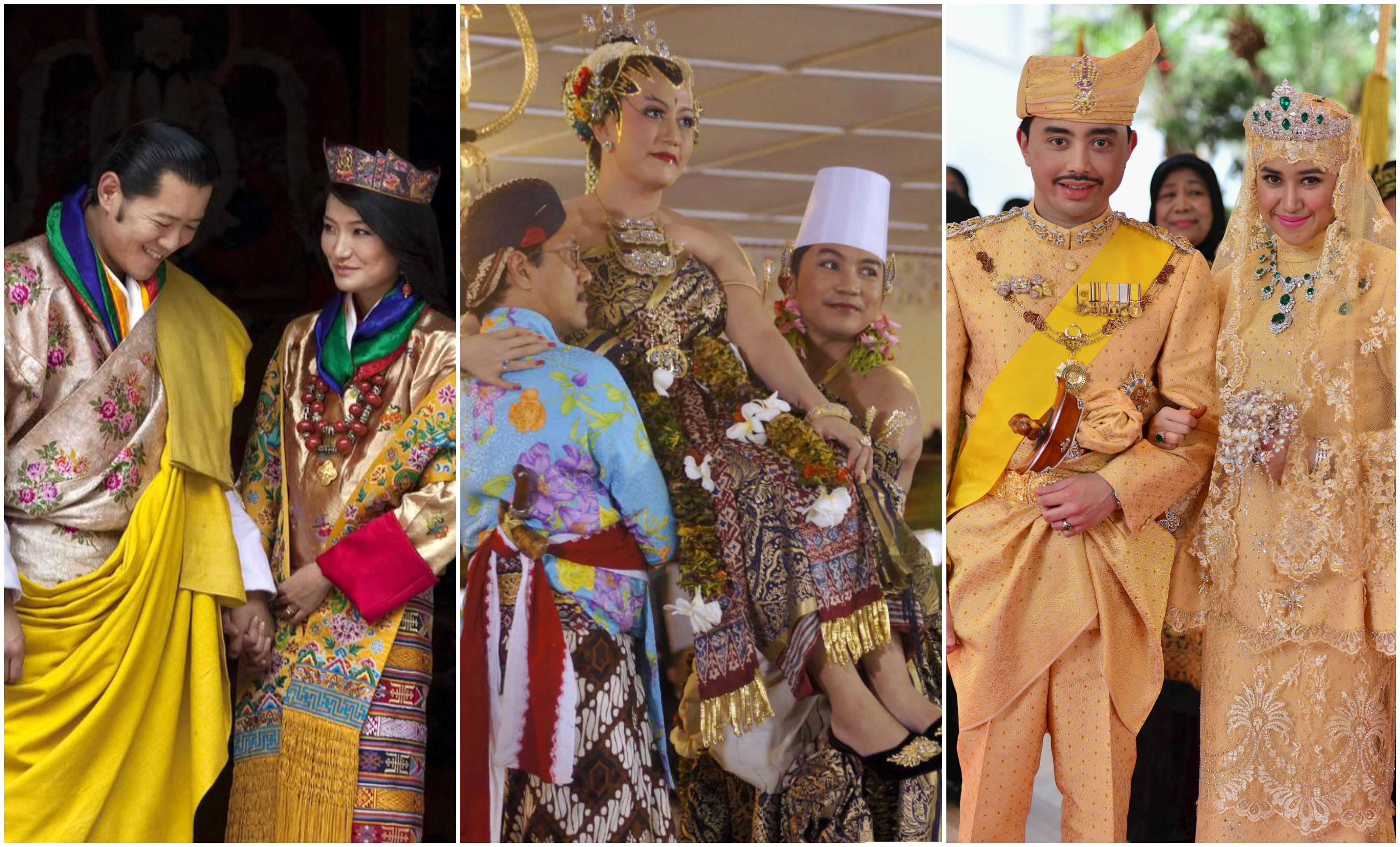 Deretan Gaun Pengantin Pernikahan Keluarga Kerajaan di Seluruh Dunia. Glamor dan Elegan, Semua Ada!