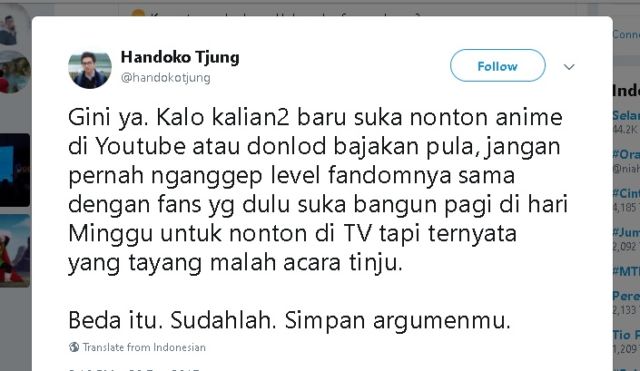 12+ Tweet 'Sudahlah, Simpan Argumenmu' Ini Nggak Hanya Lucu tapi Juga Ngajak Nostalgia ke Zaman Dulu