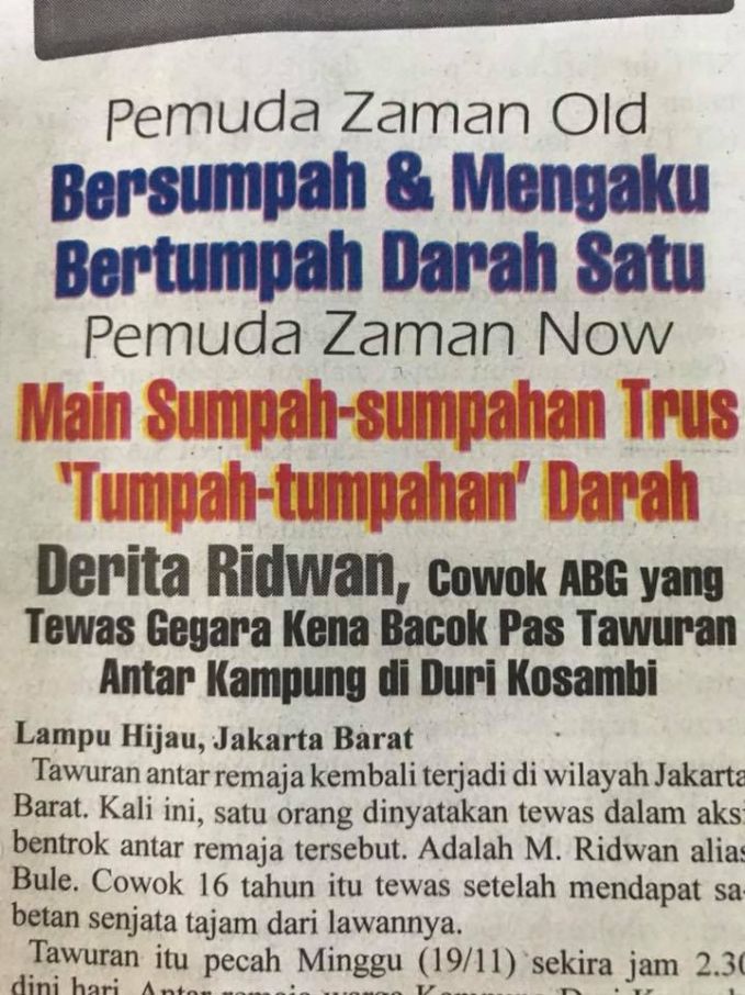 19+ Judul Koran Lampu Ijo yang Pernah Ada dalam Sejarah. Mau Dibaca Berulang Kali Juga Tetap Ngakak!